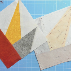 Curso de patchwork Paper Piecing #2: Paper Piecing a mano