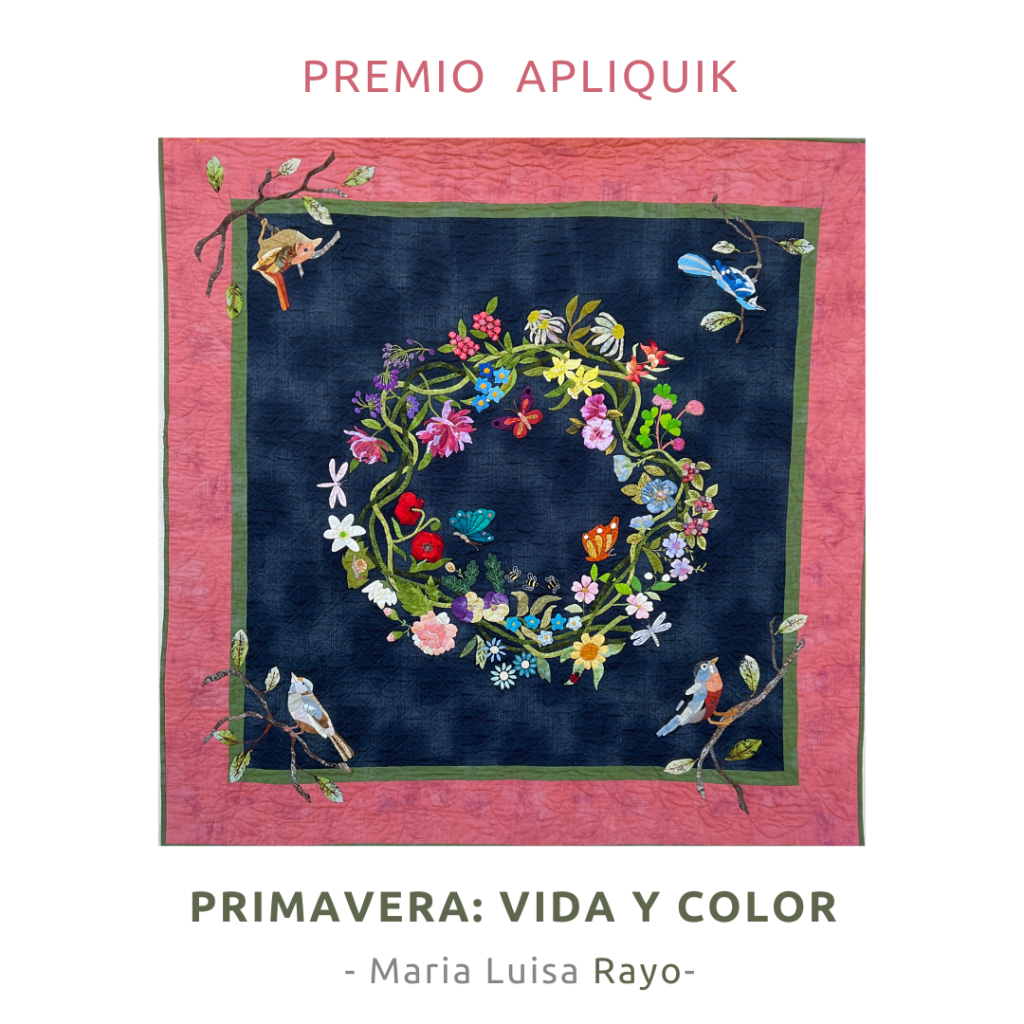 Premio Apliquick - PRIMAVERA Vida y color - María Luisa Rayo - Sitges 2023