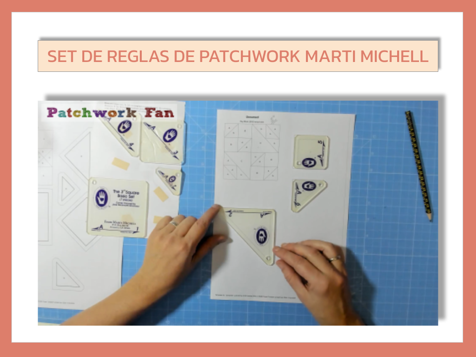 Set reglas de patchwork Marti Michell